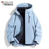 Woodpecker 3-in-1 Down Jacket: Unisex Winter Coat with Removable Liner for Outdoor and Mountaineering.