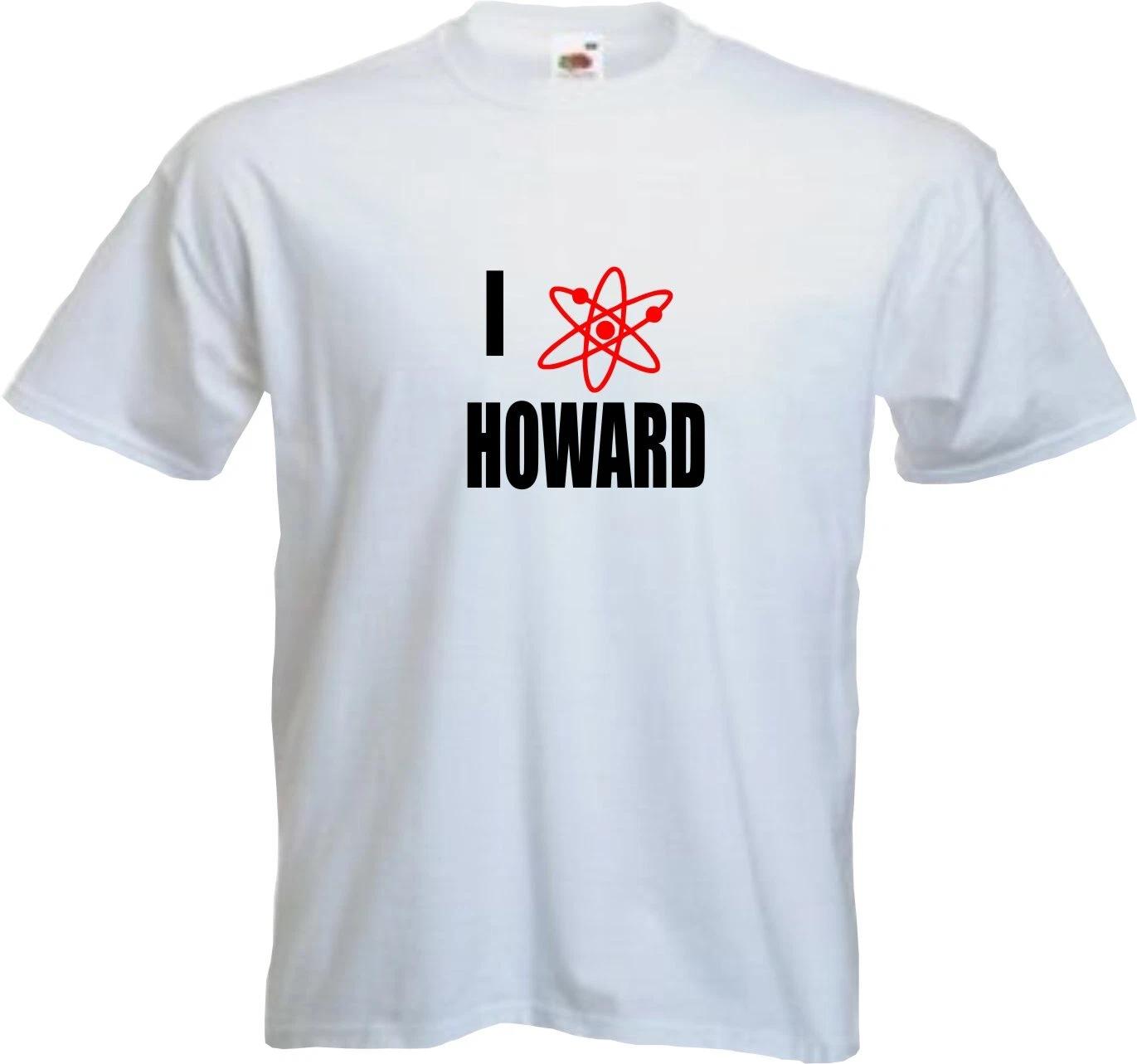I LOVE HOWARD - FUNNY BIG BANG THEORY SLOGAN Womens T-Shirt S