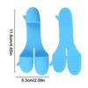 Heat Resistant Oven Gloves Anti Slip Silicone Grip 3 Finger Design for Grilling BBQ Baking Cooking Kitchen Restaurant Camping