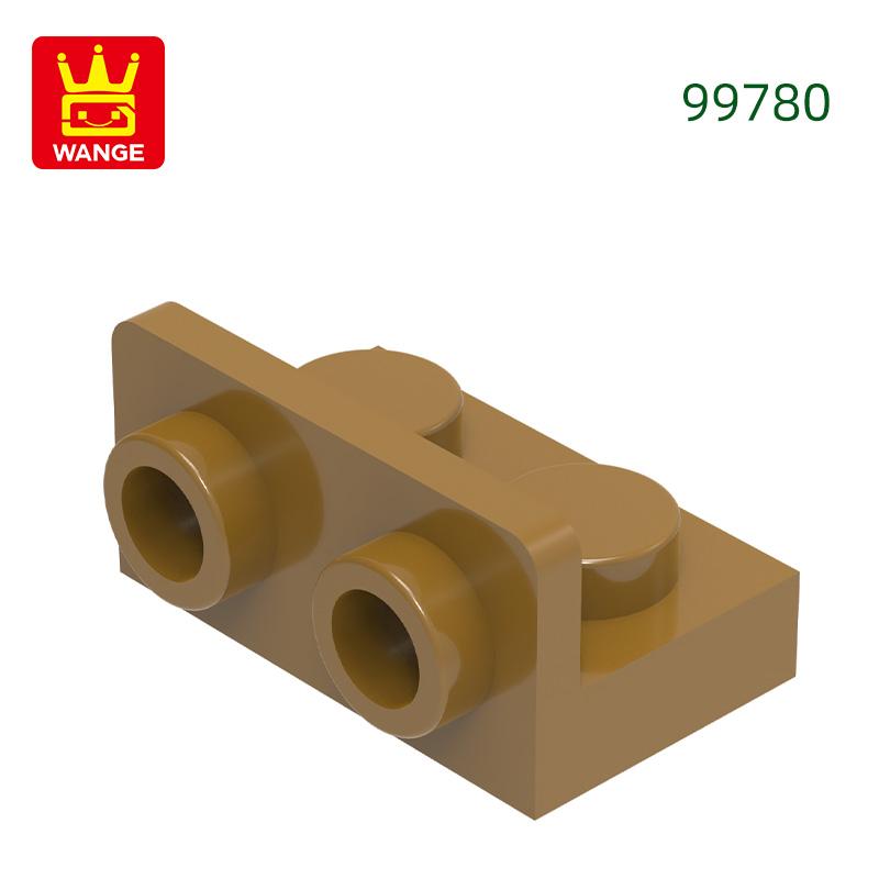 186 Stück/Los 99780 Winkelstein 1 x 2 - 1 x 2 Umgekehrter Stein Moc Farbige Zubehörteile Kompatibel mit Stein Kinder Spielzeug Bausteine