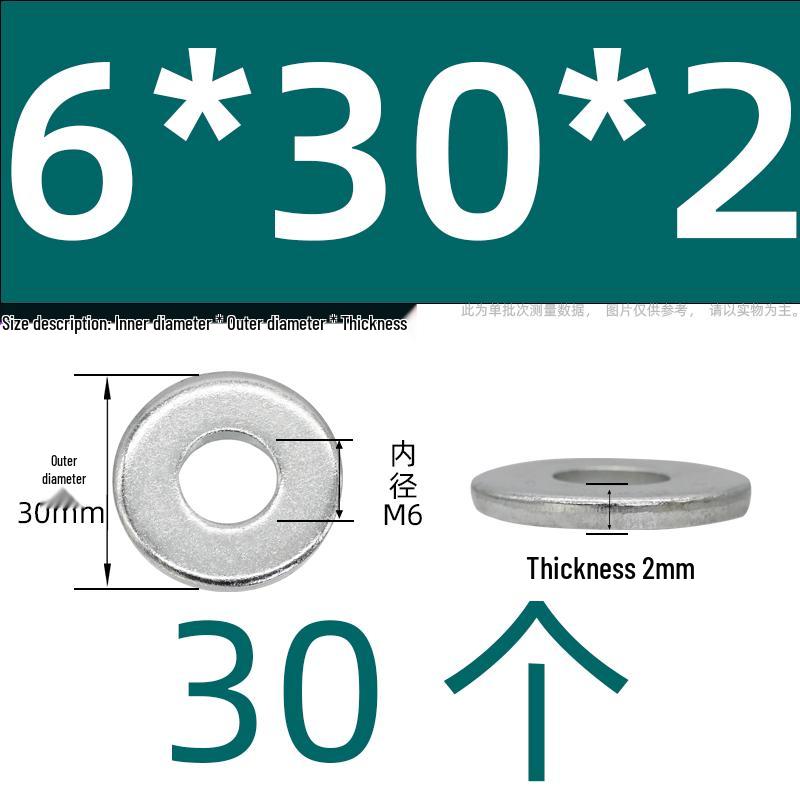 Ultra-Thick Galvanized Flat Washer Shim for M5-M30 Bolts