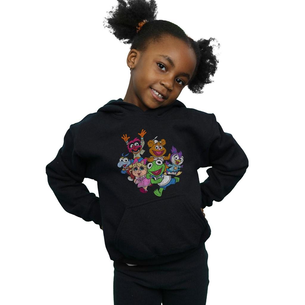 Disney Girls The Muppets Muppet Babies Color Group Hoodie
