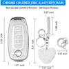 QBUC Key Fob Cover For Nissan With Heart Keychain, Car Key Fob Protector For Women, 5 Buttons Key Case Compatible With  2024 2025 Pathfinder Rogue,