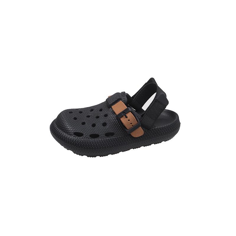 Yeni Yaz Çocuk Birkenstock Sandaletleri: Nefes Alabilir, Kaymaz, Cırt Cırtlı, Anaokulu ve Okul Kıyafetleri İçin Delikli