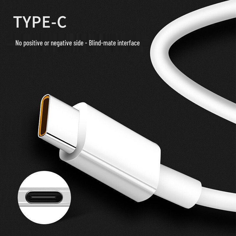 65W EU Standard Charger & Data Cable for Oppo Reno6, Reno5, and Reno4SE with Flash Charge Capability