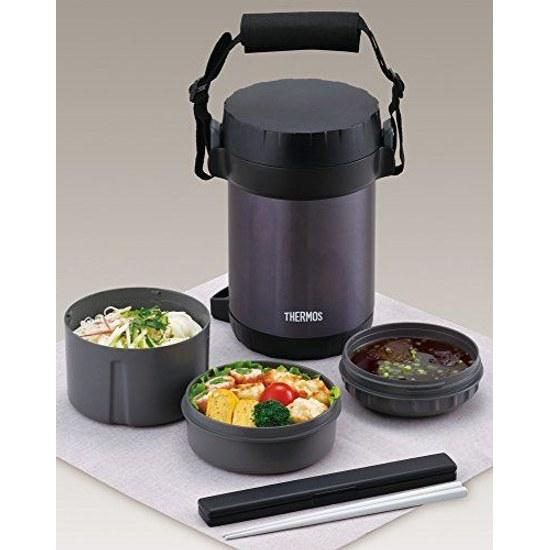 Thermos Paslanmaz Çelik Öğle Yemeği Termosu Yaklaşık 1,3 Go Gece Mavisi JBG-1801 MDB