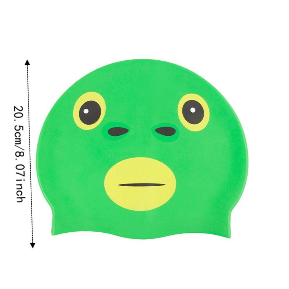 Waterproof Swimming Caps High Stretch Fish Swim Hat Silicone Swim Caps Pool Accessories