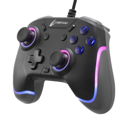 Cyber Gaming Controller Mini Hg Wired Type  for Switch  Black - Switch