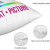 Personalized Throw Pillow Covers Custom Pillow Case with Photo Text Image, Square Pillowcase Cushion Covers for Sofa Couch Bed