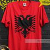 Albanian Double-Headed Eagle Chest Emblem T-Shirt - Albanian Emblem Tee, Albanian Flag Shirt, Albanian Eagle Clothing