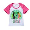 Kids Girls Witch Print Short Sleeves T-Shirt Shorts Pants Sport Clothes Set