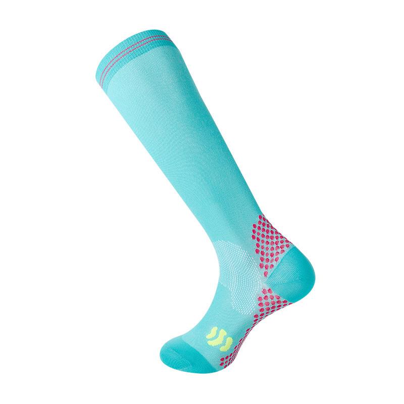 Women's Professional Fitness Compression Socks for Running and Jump Rope - Strong Pressure Calf Socks, Elastic for Autumn and Winter.