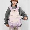 2025 New High School Student Nylon Waterproof School Bags Widen Shoulder Strap Large Capacity Backpacks Lightweight Durable Outdoor Travel Rucksacks