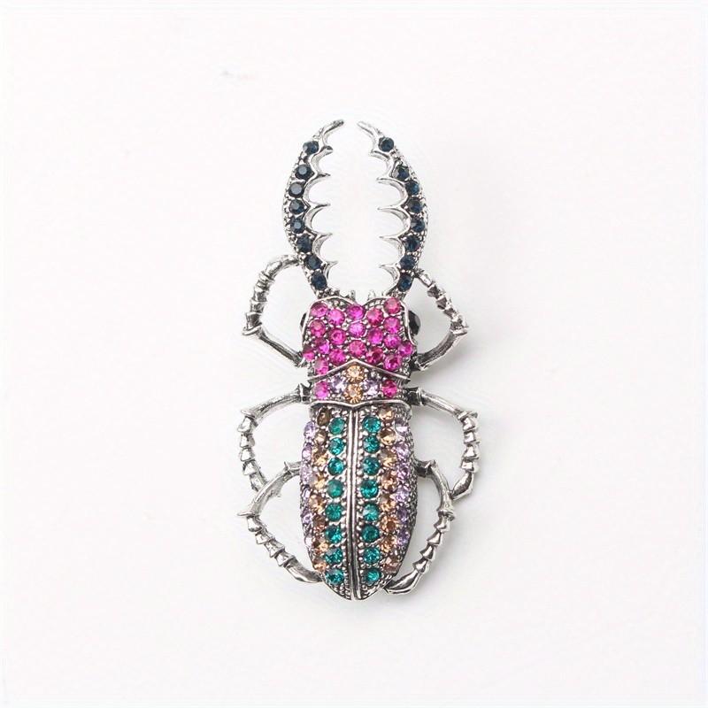 Animal Crystal Brooch With Alloy And Electroplating For Fashion Accessories
