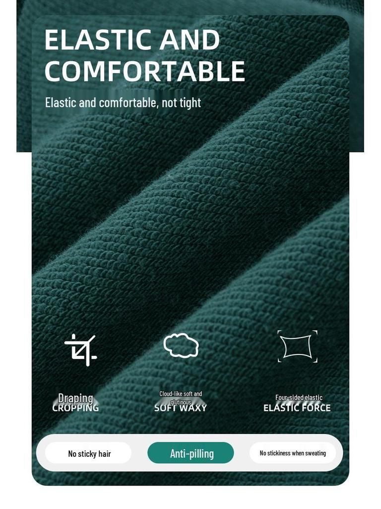 GAGN Women's Red Slimming Casual Sweatpants - Trendy Spring/Autumn Loose Fit