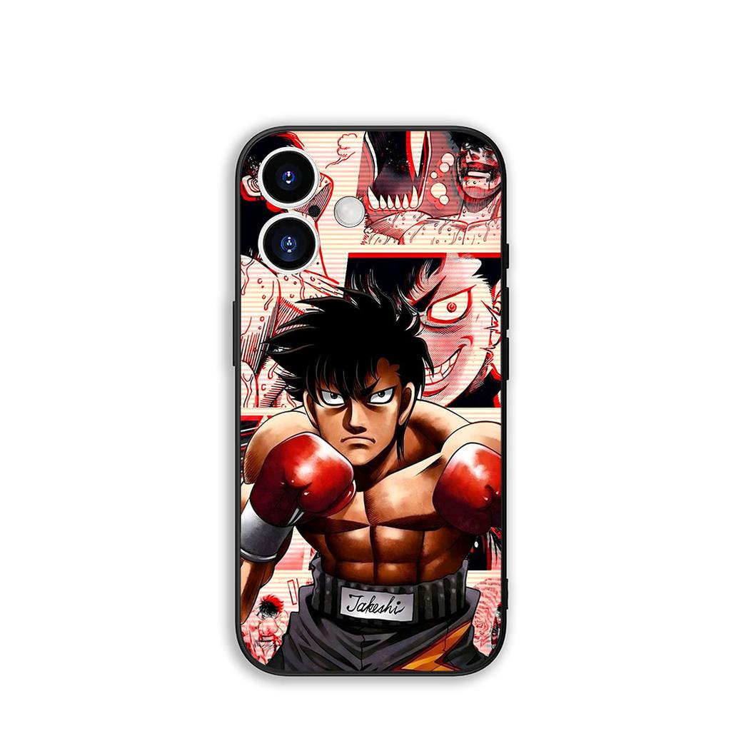 for Apple iPhone 17 16 11 Pro XS Max XR 6 7 8 Plus + 16E SE 2020 Air 5 SE2 Phone Cover Case Hajimes No Ippo Cartoon Casing
