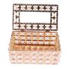 Tissue Dispenser Elegant   Napkin Holder Decorative Facial Tissue Holder for Bathroom Living Room