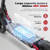 1000W Foldable Off Road E Scooter 48V20AH 54KM 45KM/H Dual Shock Hydraulic Brake 10" Tubeless Tire for Adults