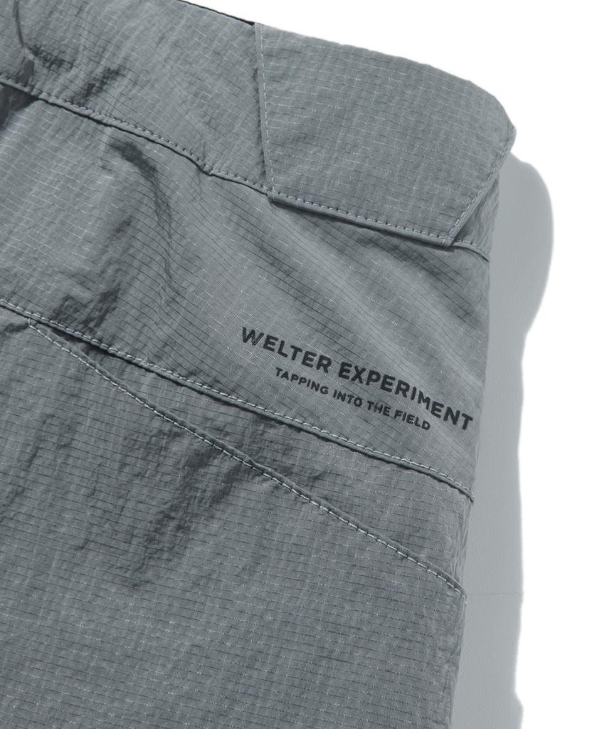 Welteoigseupelimeonteu Wsp004_Light Reflection Rip Stop Half Pants_Silver