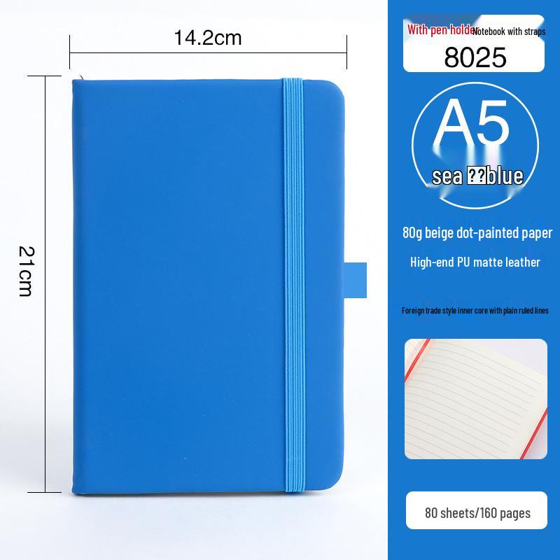 Colorful A5 Spiral-bound Office & Student Hardcover Notebook Diary