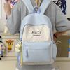 Schoolbag Japanese New Cute and Sweet Backpack for High School and College Students Versatile Casual Backpack Large Capacity Lightweight School Bag