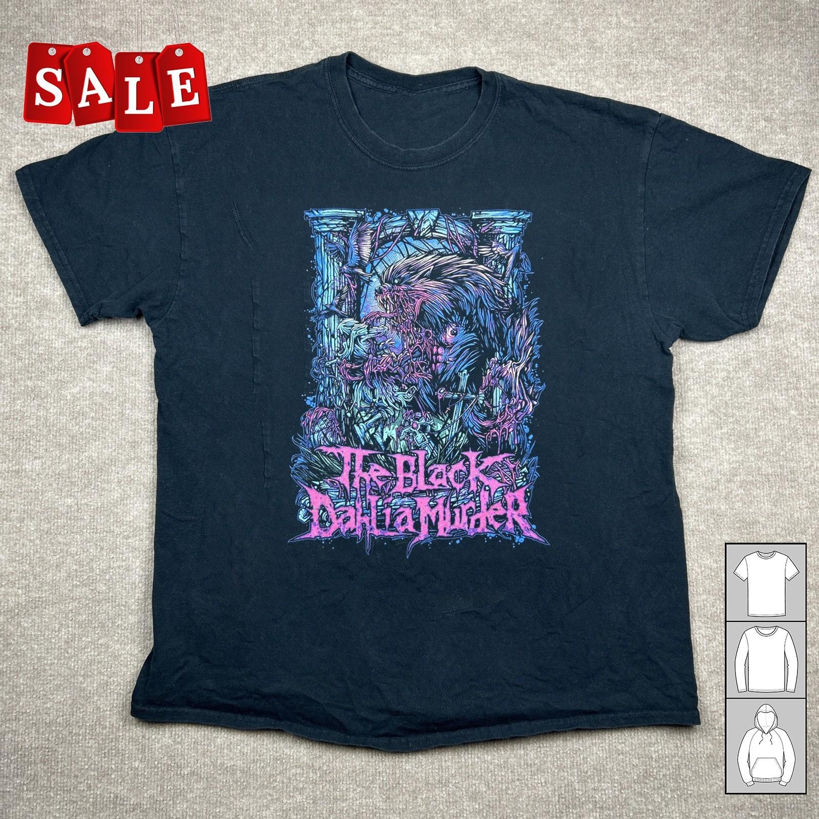 New Popular The Black Dahlia Murder Band Band Member Black S-235XL T-Shirt LW550 XXL