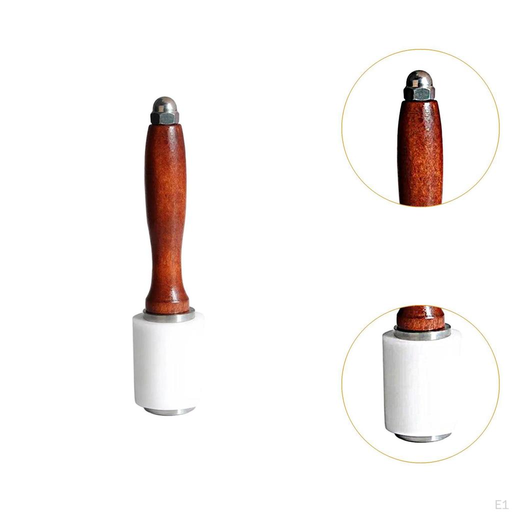 Leather Carving Hammers Leathercraft Mallet Easy To Use, Nylon Hammers, Wooden Handle