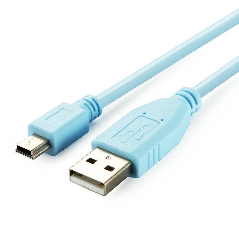 

1.8M USB Mini 5-Pin Cable - E-commerce Edition 1.8m світло-синій колір