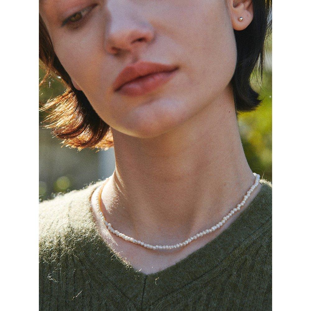 [925 Silver]Un.Silver.20 / Fresh-Water Pearl Necklace (Renewal)