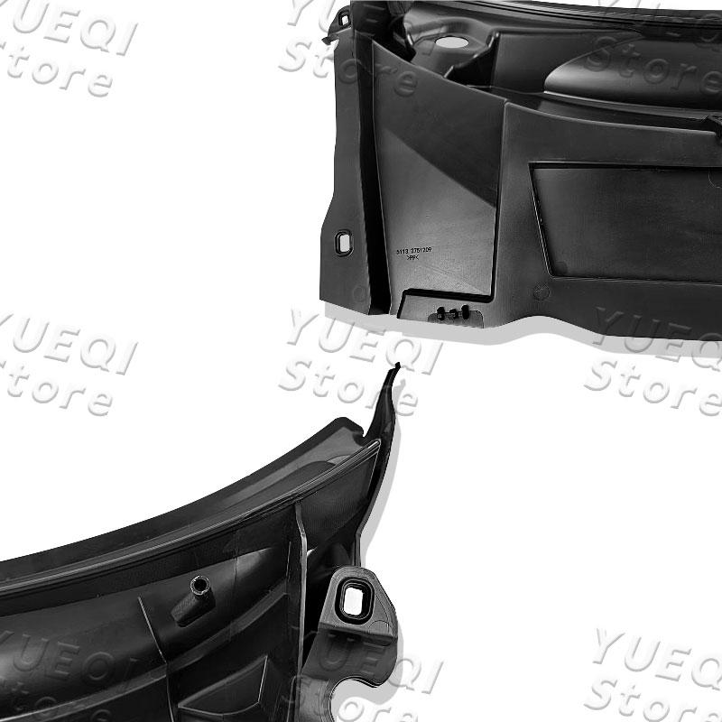 for LHD 2007-2015 R55 R56 R57 BMW Mini Cooper Clubman Hatchback Wagon Windshield Wiper Cowl Panel Cover 51132751209 51132751210