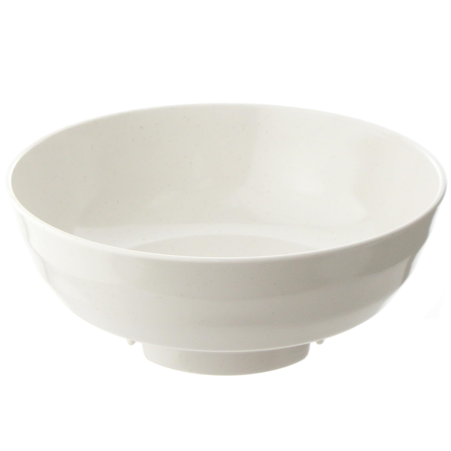 

Nagao Unbreakable Ramen Extra Large Marble Mega Dishwasher Made in Japan Bowl, 1900ml, White, Moridon, Safe,