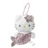Sanrio Hello Kitty Unicorn Plush Keychain With Soft Short Pile For Cute Character Collectors