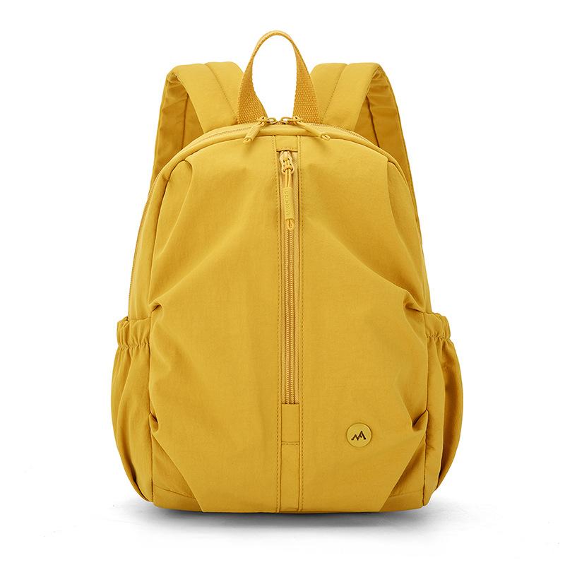 Однотонный рюкзак Женский дорожный легкий рюкзак