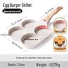 JIESITONG Maifan Stone Non-Stick 4-Hole Hamburger Pan