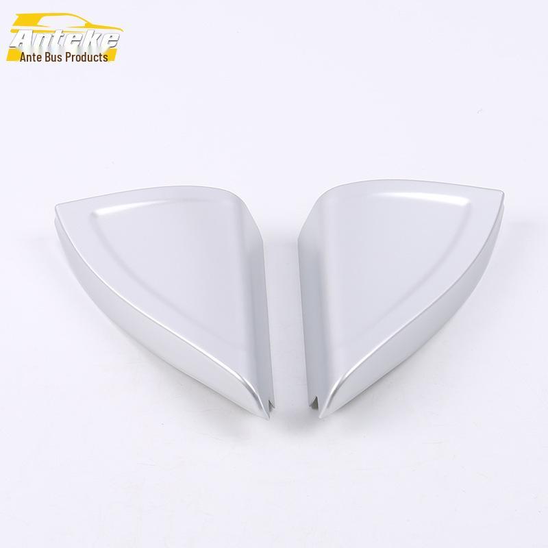 Komic Car Interior Triangle Trim Sticker for 18 Models - Electroplated Finish