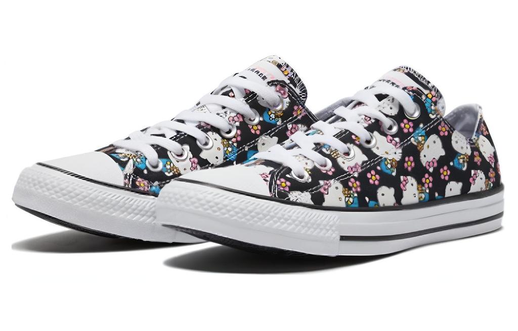 Chuck Taylor All Star Hello Kitty x Chuck Taylor All Star Converse Ox 'Kitty Flower Pattern' 165765C