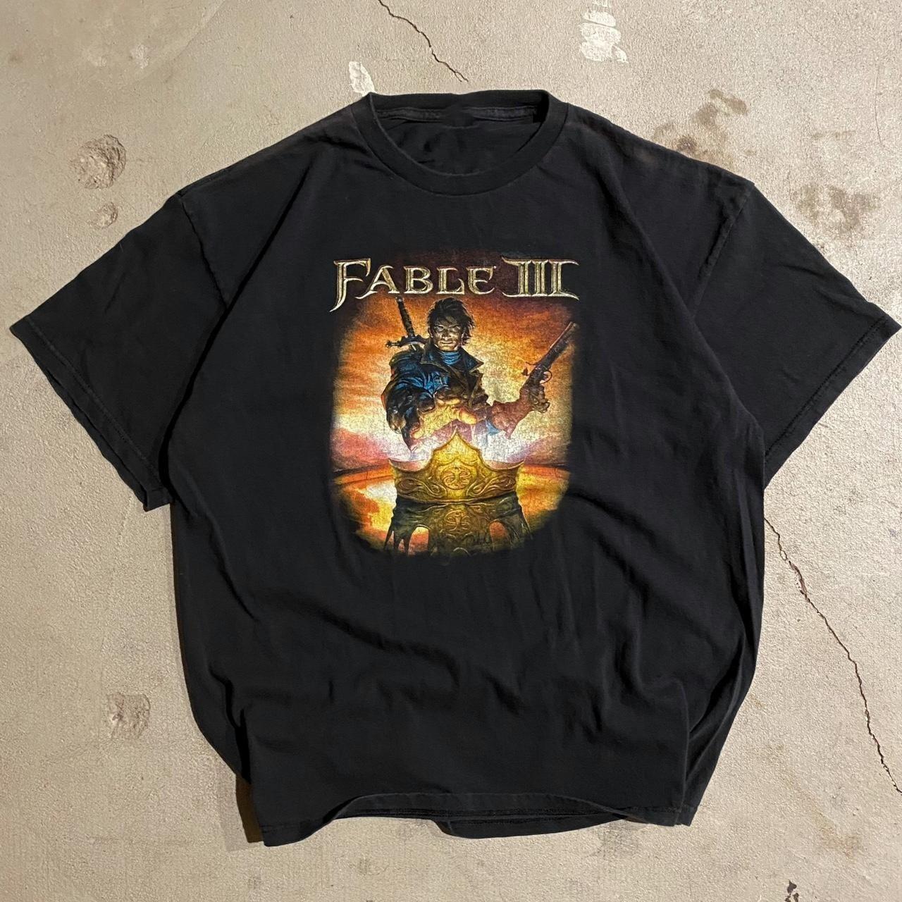 Vintage Fable 3 Promo Video game Graphic Unisex Tee S-5XL S