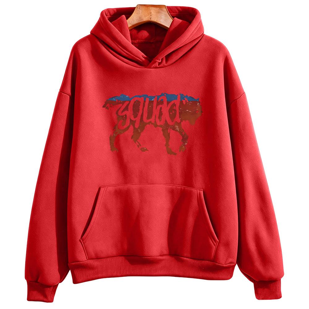 Mikina s grafickým potiskem Wolf Squad Life Is Strange Unisex Střih Mikina s kapucí Herní Fan Art Oblečení Podzim Zima Dlouhý rukáv Mikiny