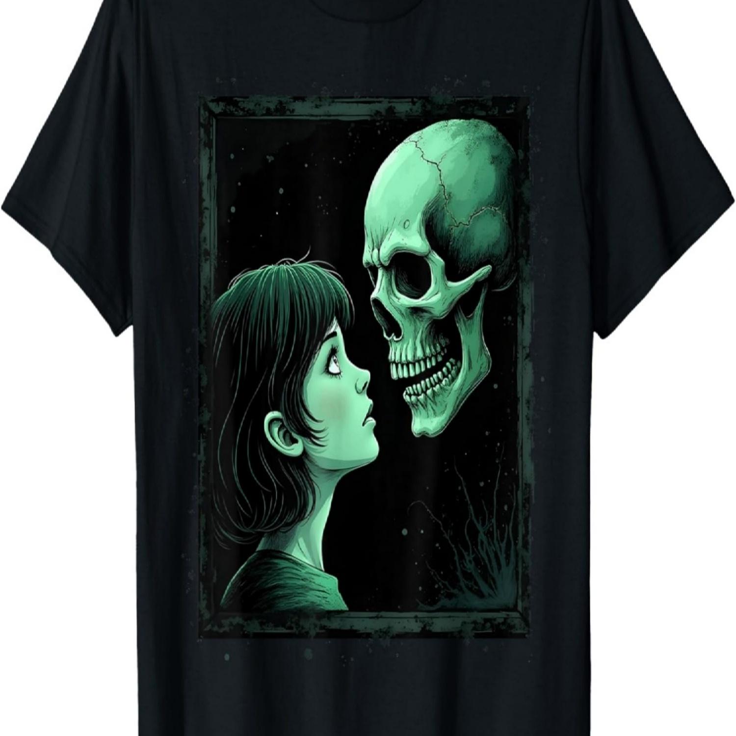 

Girl Skull Halloween T-Shirt S чёрный