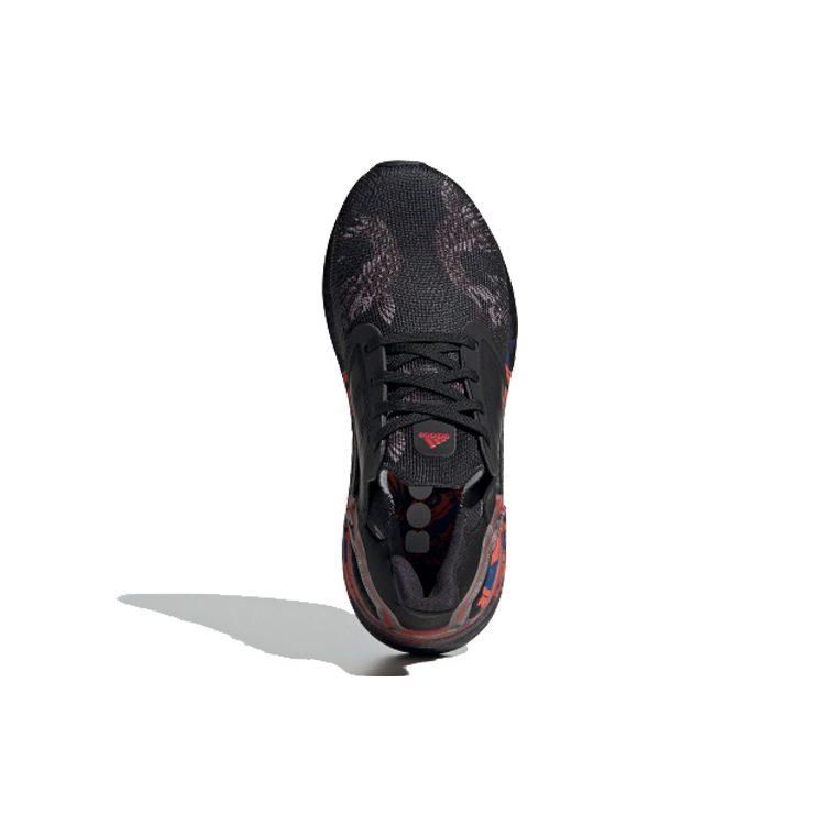 Adidas ULT Cny J Slip Resistant Cushioning Slip Resistant Cushioning Low top Kids' Running Shoes Black Red FW5677