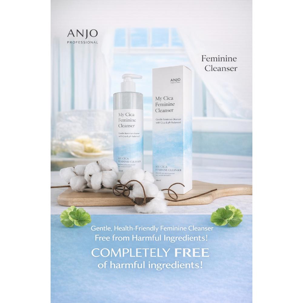 ANJO My Cica Гель для интимной гигиены 500 мл – Чистое и нежное ежедневное гигиеническое средство