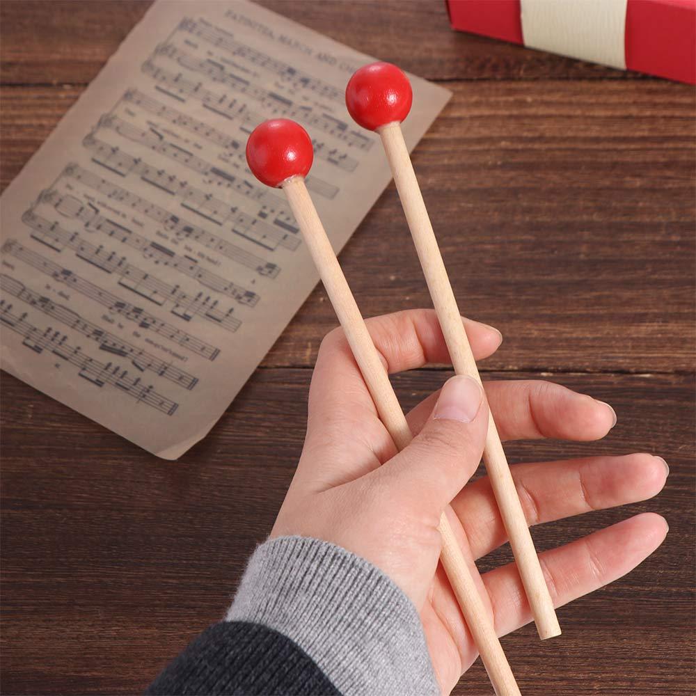 High-quality Drumsticks Smooth Marimba Sticks Drum Practice Tools Wooden Drumsticks  Kids