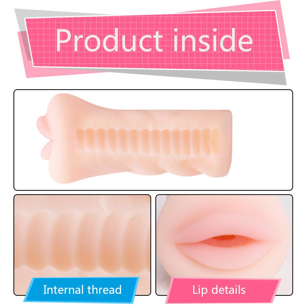 Masturbators For Blowjob Pussy Silicone Male Masturbators Sexy Toys for Adults 18 Sucking  Sex Toy for Male