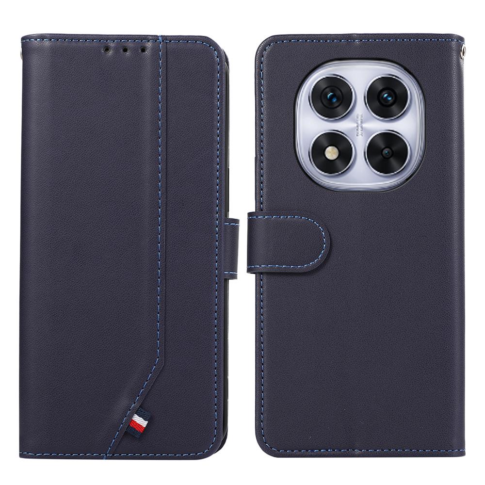 

Для Xiaomi Redmi Note 14 Pro 5G/Poco X7 5G Чохол Блокування RFID Відкидна Шкіряна Обкладинка для Телефону Blue