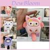 Adorable Pp Cotton Plush Keychain Kuromi Melody Cinnamoroll Pochacco 15cm Toy