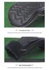 Wasserdichtes PU-Golfschlägerhauben-Set für Hölzer mit Sternenmuster (1/3/5/UT) - Erhältlich in 2 Farben.