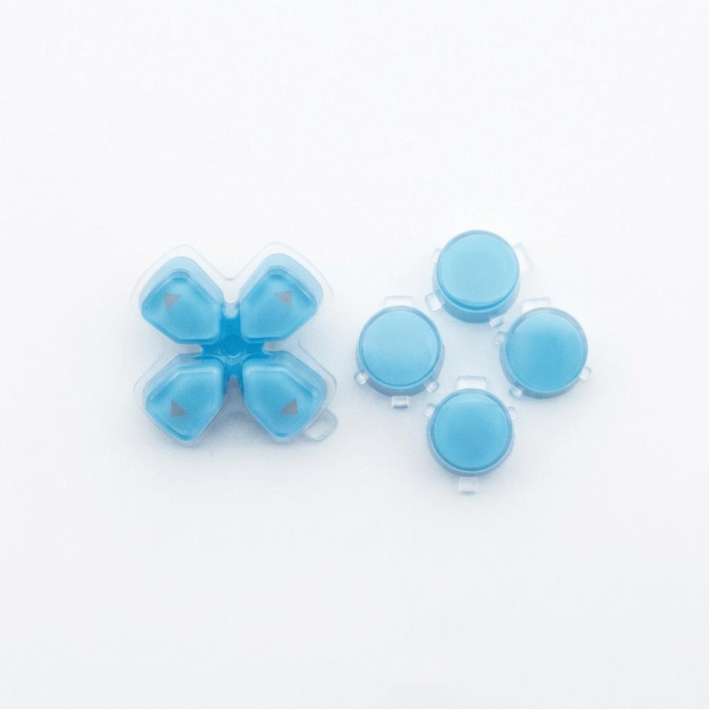 Jelly Color Controller Replacement Buttons Kit for PS5 Controller Controller Customization