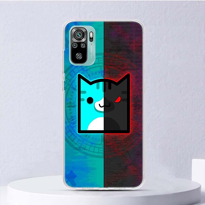 Geometry Dash Game Soft Case For Xiaomi Redmi Note 14 13 12S 11S 10S 12 Pro Plus Phone Cover 11 10 11E 11T Note14 Shell Coque No