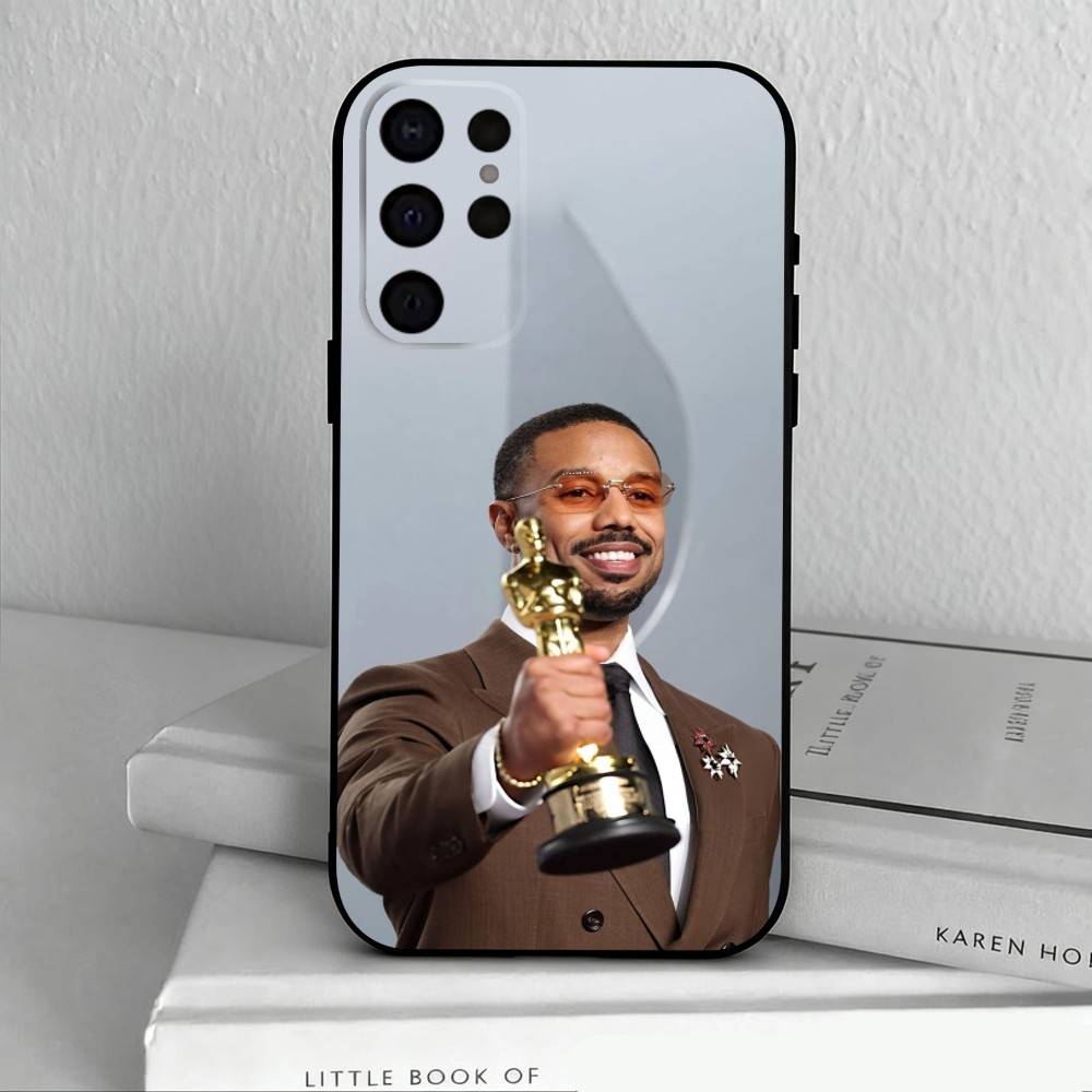 Oscar Actors M-Michael B. J-Jordan Phone Case For Samsung S25,S24,S21,S22,S23,S30,Ultra,S20,Plus,Others Soft Black Case
