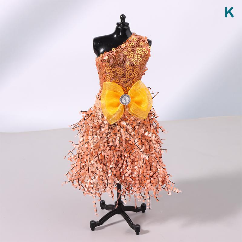 Doll Clothes For 30Cm Doll Clothes Evening Gown Trailing Skirt Wedding Dress Princess Dress Dollhouse Decor Accessories